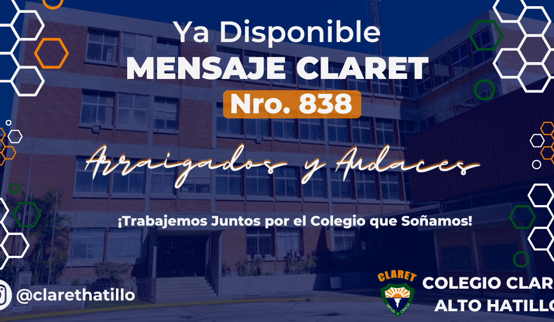 Mensaje Claret Nro. 838
