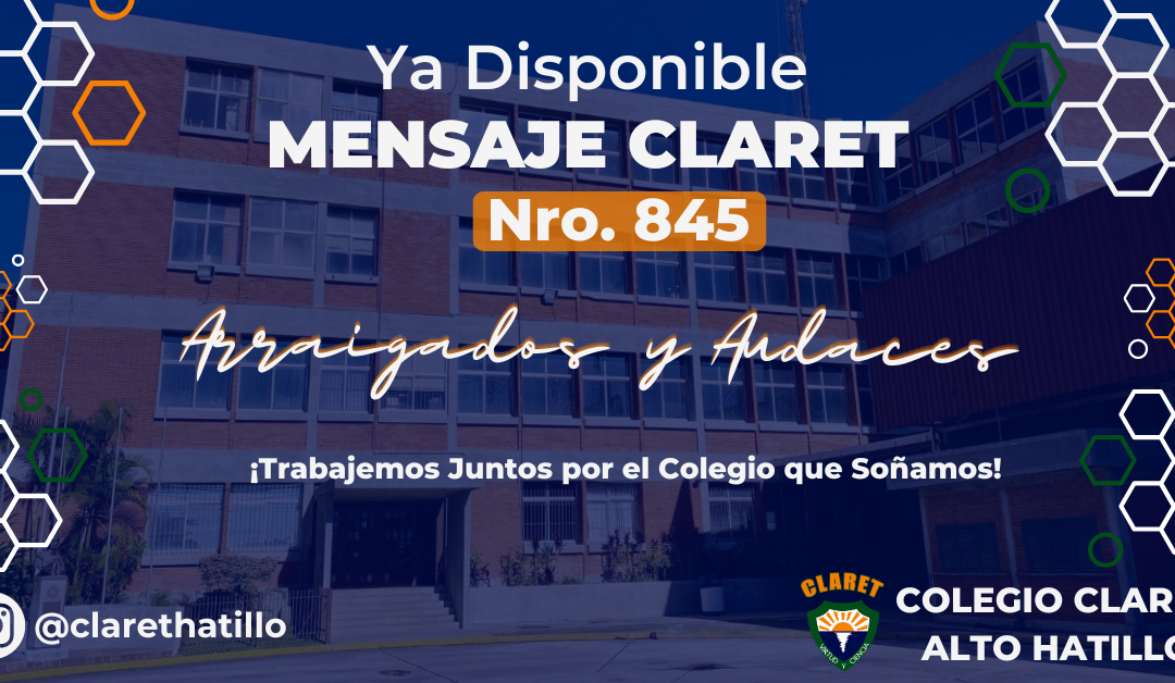 Mensaje Claret Nro. 845